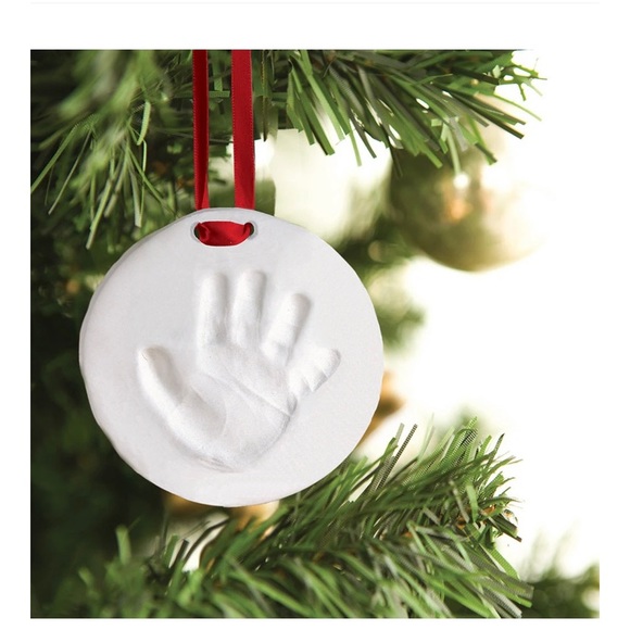 Pearhead Babyprints DIY Clay Ornament Kit Babys First Christmas Holiday Keepsake - Picture 3 of 7